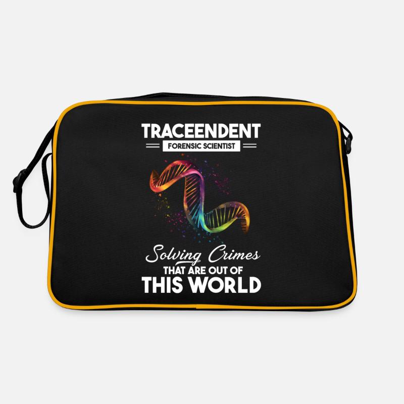 Forensischer Wissenschaftlicher Ermittler Retro Tasche