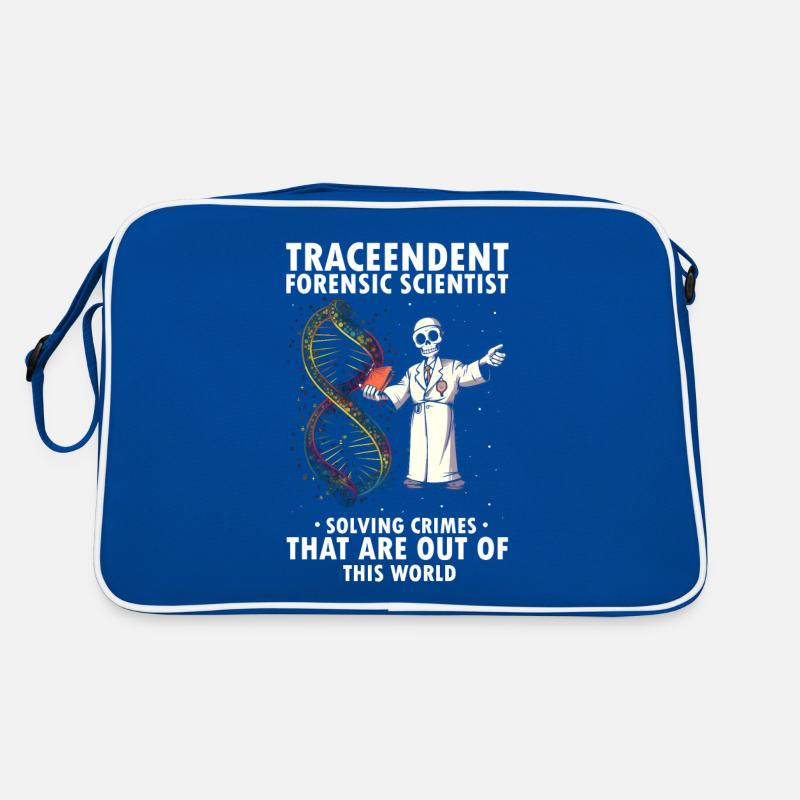 Forensik und forensische Wissenschaft Retro Tasche