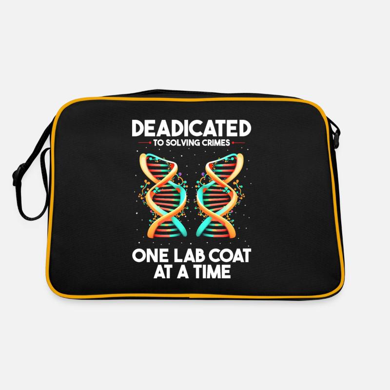 Forensischer Wissenschaftlicher Ermittler Retro Tasche