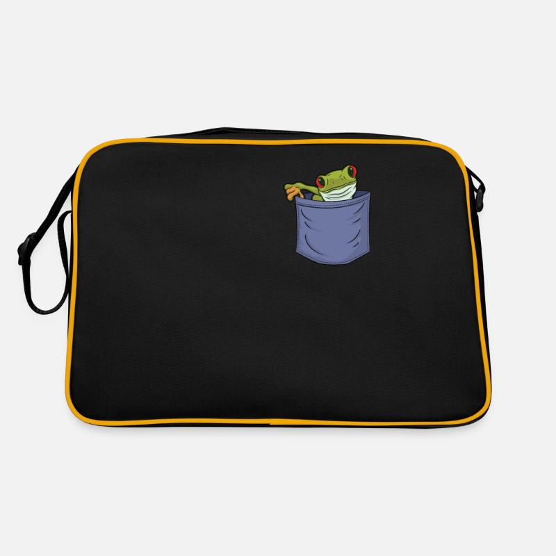 Brusttasche Agalychnis Callidryas Haustier Rotäugig Retro Tasche