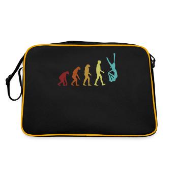Aerial Silk Evolution Gymnastik Aerial Yoga - Retro Tasche - Schwarz/Gold - Hinten