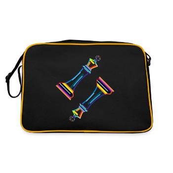Grandmaster Queen Player Professional Chess - Retro Bag - black/gold - Back