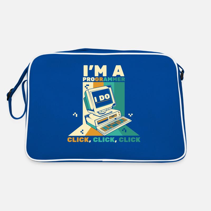 Je suis un programmeur Click Software Engineer Coder Sac Retro