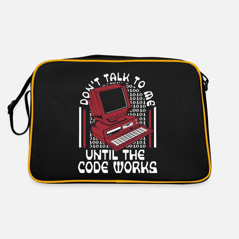Jusqu’à ce que le codeur de l’ingénieur logiciel Code Works Sac Retro