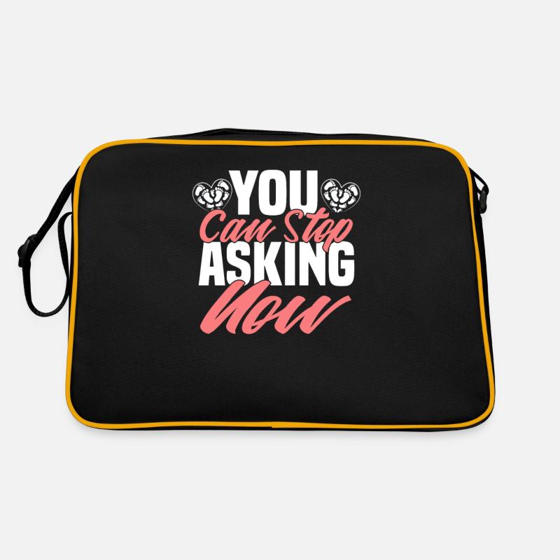 Vous pouvez arrêter de demander maintenant Sac Retro
