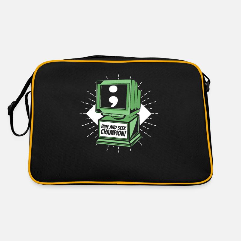 Hide And Seek Champion Software Engineer Coder Retro Bag