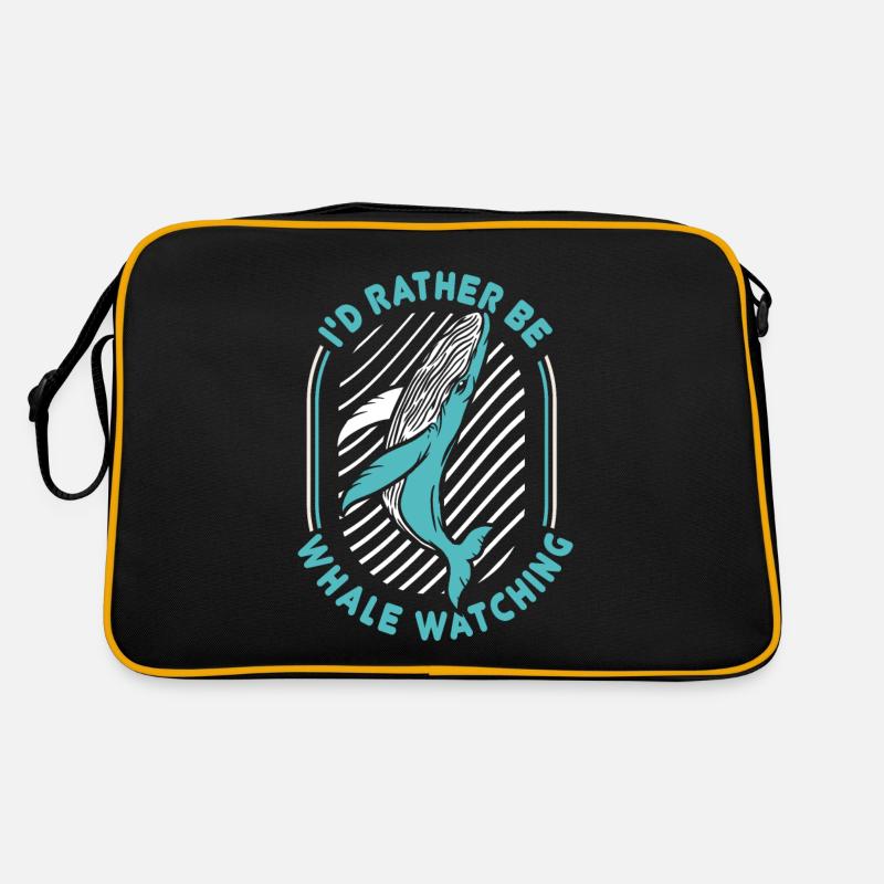 Je préfère observer les cétacés cachalots des baleines Sac Retro