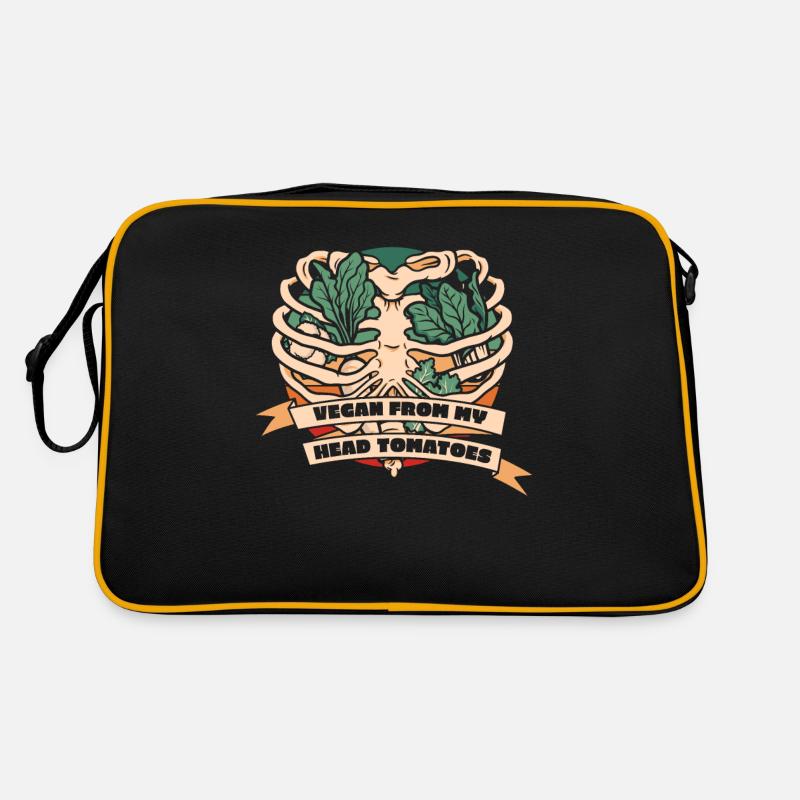 Vegan From My Head Tomatoes Plant-Based Vegan Retro Bag