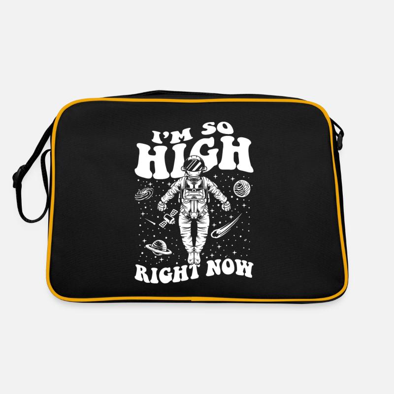 I'm So High Right Now Taikonaut Cosmonaut Retro Bag