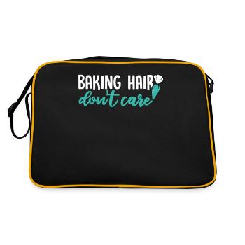 Cuisson des cheveux Ne s’en soucie pas Boulangerie Chef pâtissier - Sac Retro - noir/or - Dos