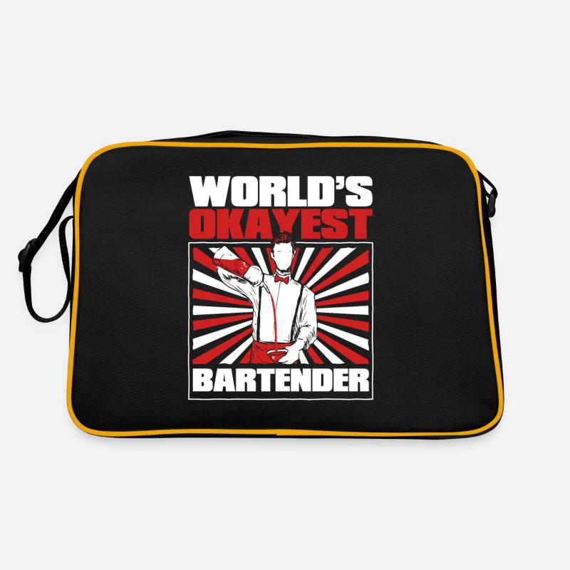 Barman le plus correct du monde Mixologue Barman Sac Retro