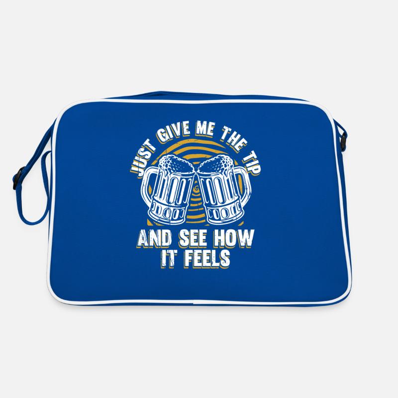 Donnez-moi juste le conseil et voyez comment ça se sent Barman Sac Retro