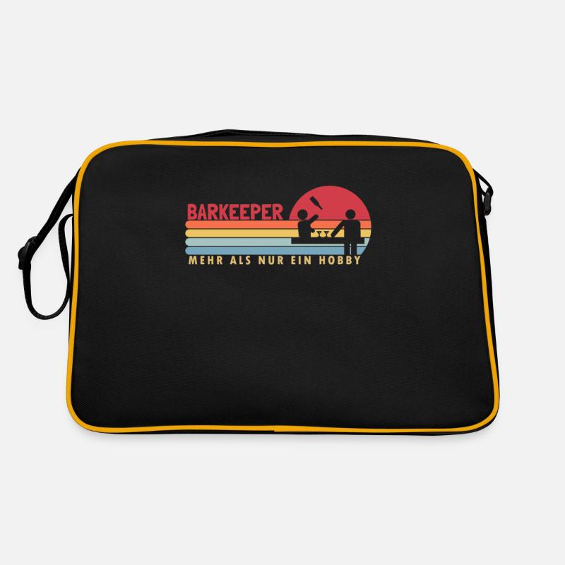 Barman plus qu’un hobby Mixologue Barman Sac Retro