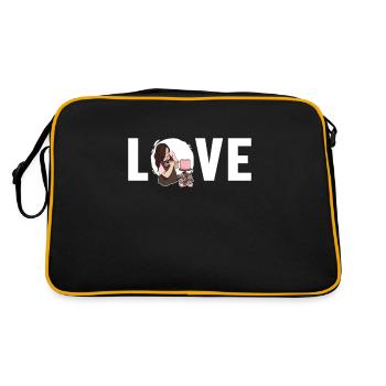 Love Bakery Confectioner Hobby Baker Master Baker - Retro Bag - black/gold - Back