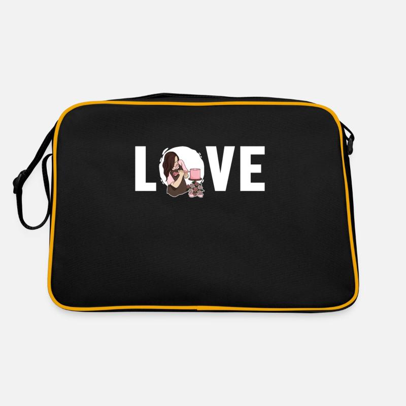 Love Bakery Confectioner Hobby Baker Master Baker Sac Retro