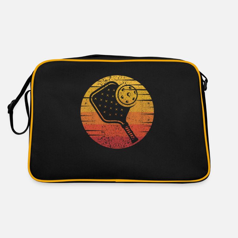 Retro Pickleball Player Pickleball Professional Pickleball Retro Bag