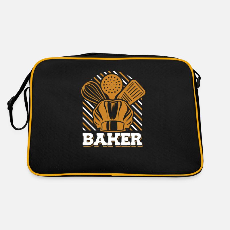 Baker Hobby Baker Bakery Confectioner Master Baker Retro Bag