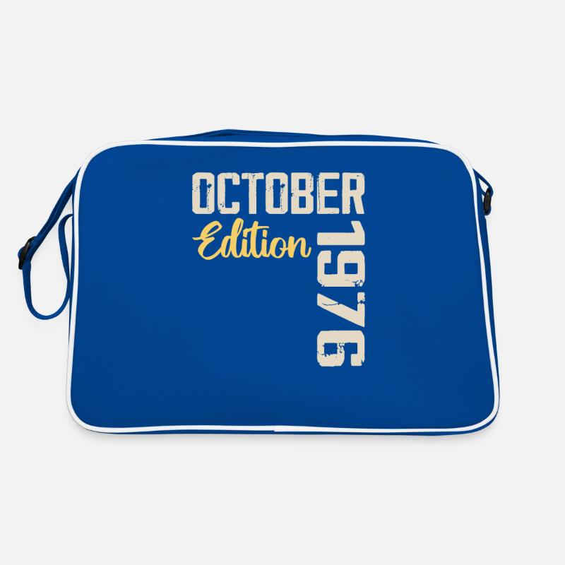 October 1976 Vintage - Retro Birthday Gift Retro Bag