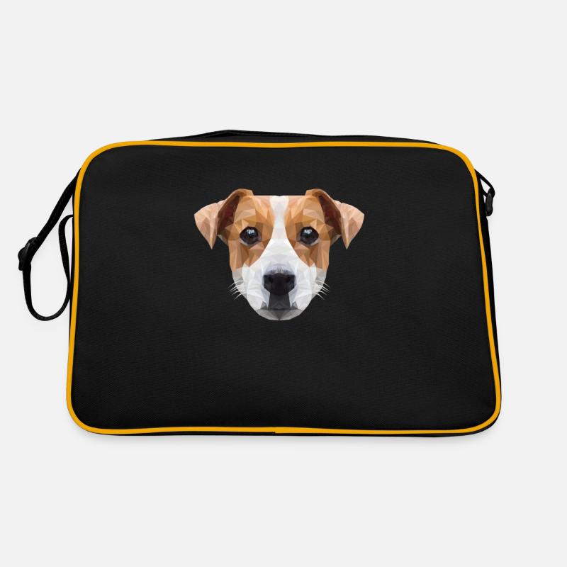Polygon JRT Four-Legged Dog Jack Russell Terrier Retro Bag