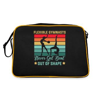 Artistic Gymnastics Gymnastics Coach Gymnastics Team - Retro Bag - black/gold - Back