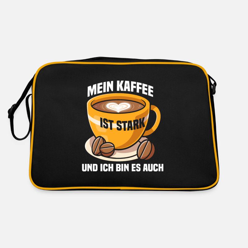 Ich Mag Kaffee Geschenkideen Kaffeeliebhaber Retro Tasche