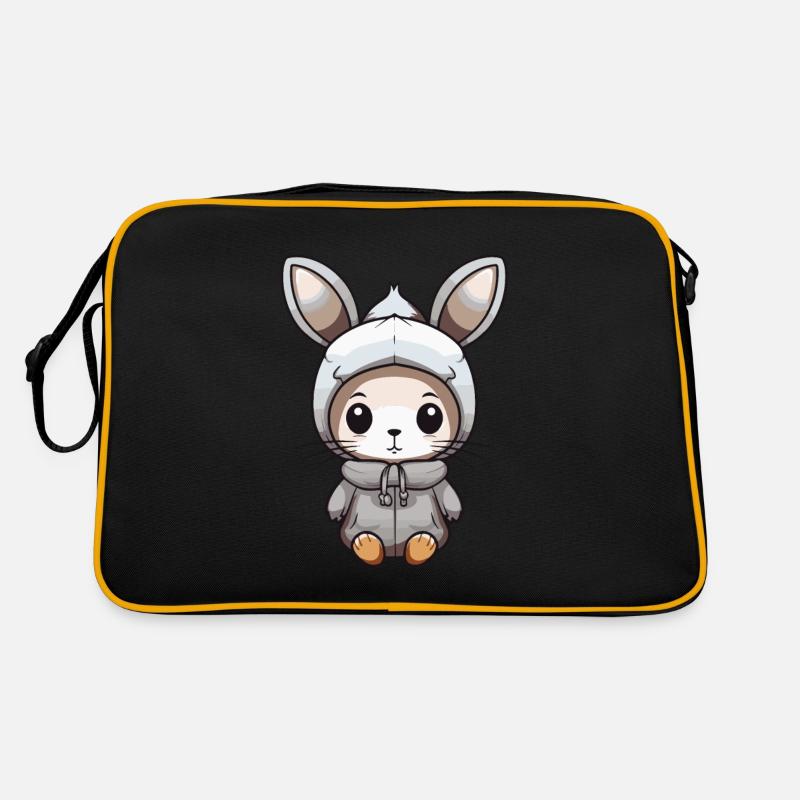 Hase Winter Comic Retro Tasche