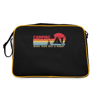 Camping more than a Hobby Tents Glamping Camper - Retro Bag - black/gold - Back