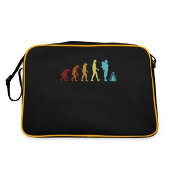 Camping Evolution Campsite Tents Glamping - Retro Bag - black/gold - Back
