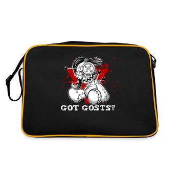 Magical Dark Art Occult Witches Designs - Retro Bag - black/gold - Back