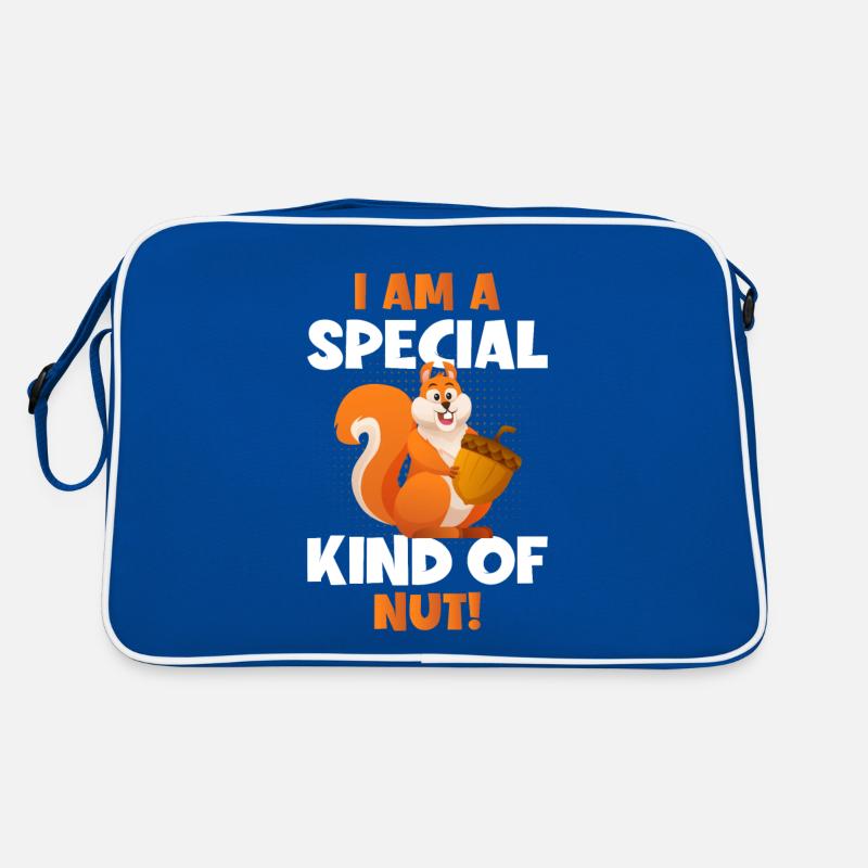 Je suis un type spécial d’écureuil gris noix Sac Retro