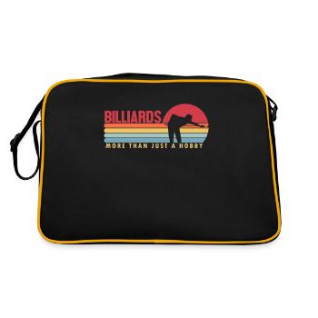 Billard more than a Hobby Billiards Snooker - Retro Bag - black/gold - Back
