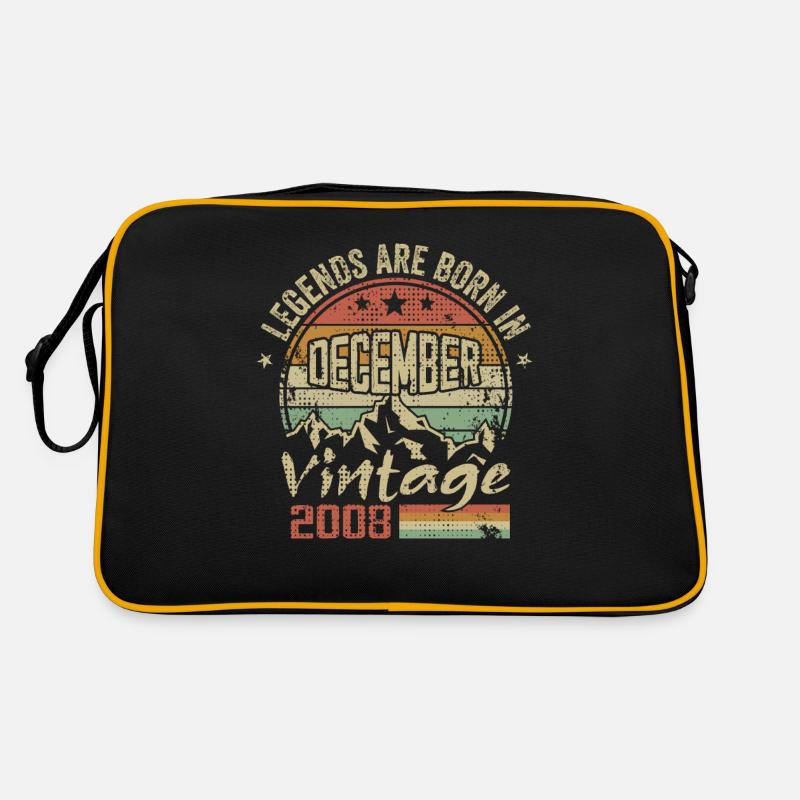 Légendes Sont Nés En Décembre 2008 - 2008 Décembre Sac Retro