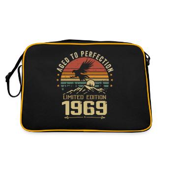 1969 Original Vintage Retro 1969 Anniversary - Retro Bag - black/gold - Back