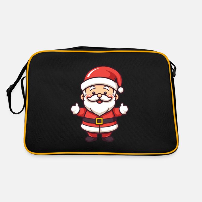 Père Noël comique Noël Sac Retro