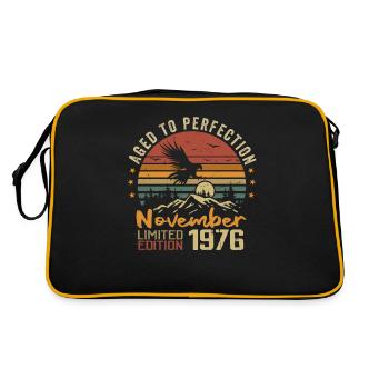 Les Légendes Sont Nées En Novembre 1976 - 1976 - Sac Retro - noir/or - Dos