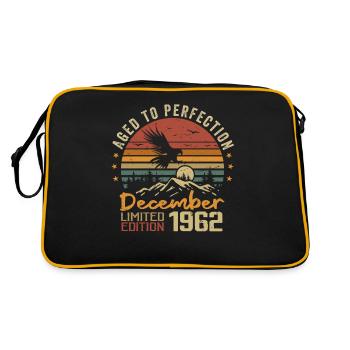 Les Légendes Sont Nées En Décembre 1962 - 1962 - Sac Retro - noir/or - Dos