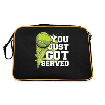 You Just Got Served Player Professional Lover - Retro Tasche - Schwarz/Gold - Hinten