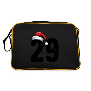 29 Number Christmas - Retro Bag - black/gold - Back