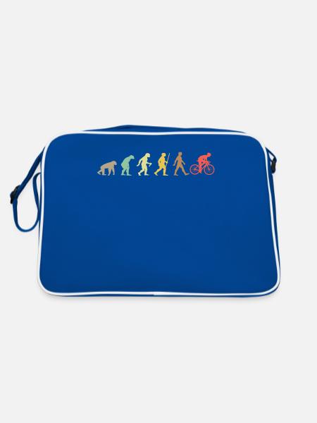 Bike Retro Cycling Evolution Bicycle - Sac Retro - bleu/blanc - Dos