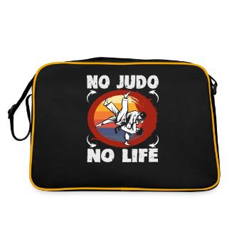 Judo Arts Martiaux Judo Entraîneur Judoka - Sac Retro - noir/or - Dos