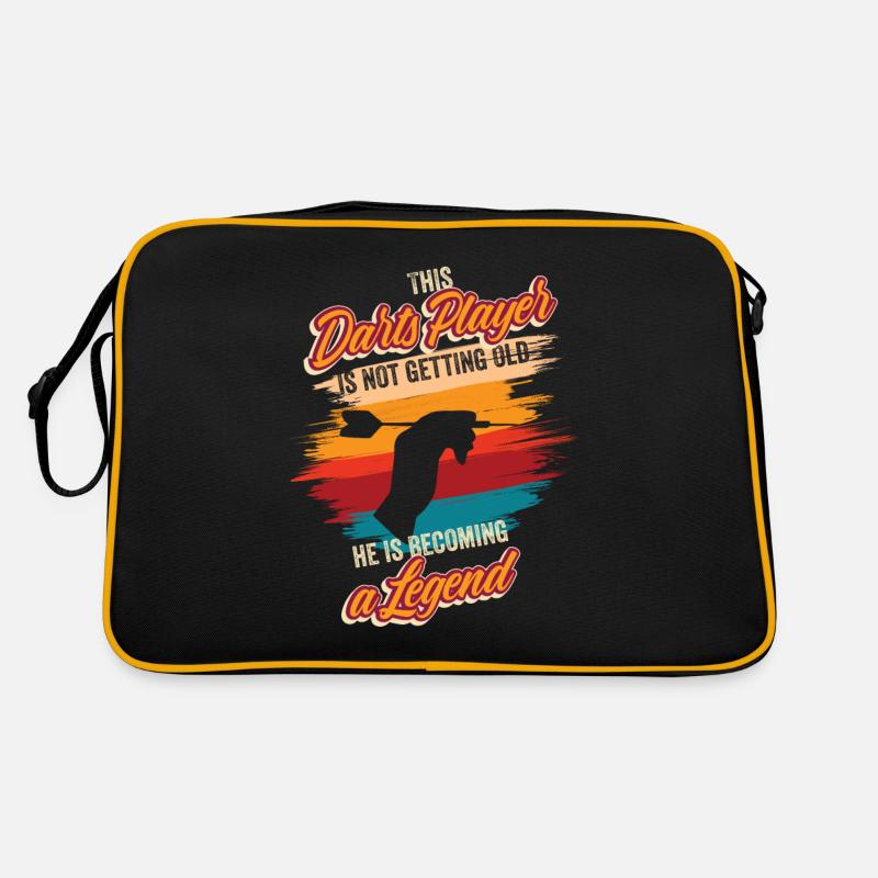 German Dart Player Birthday Dart Team Dart Retro Bag