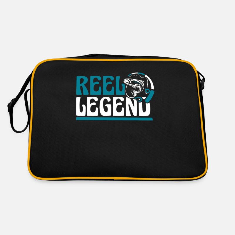 Reel Legend Fliegenfischer Spinnfischer Retro Tasche