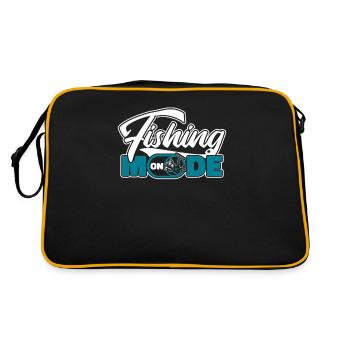 Mode de pêche sur les pêcheurs en haute mer Pêcheurs à la mouche - Sac Retro - noir/or - Dos