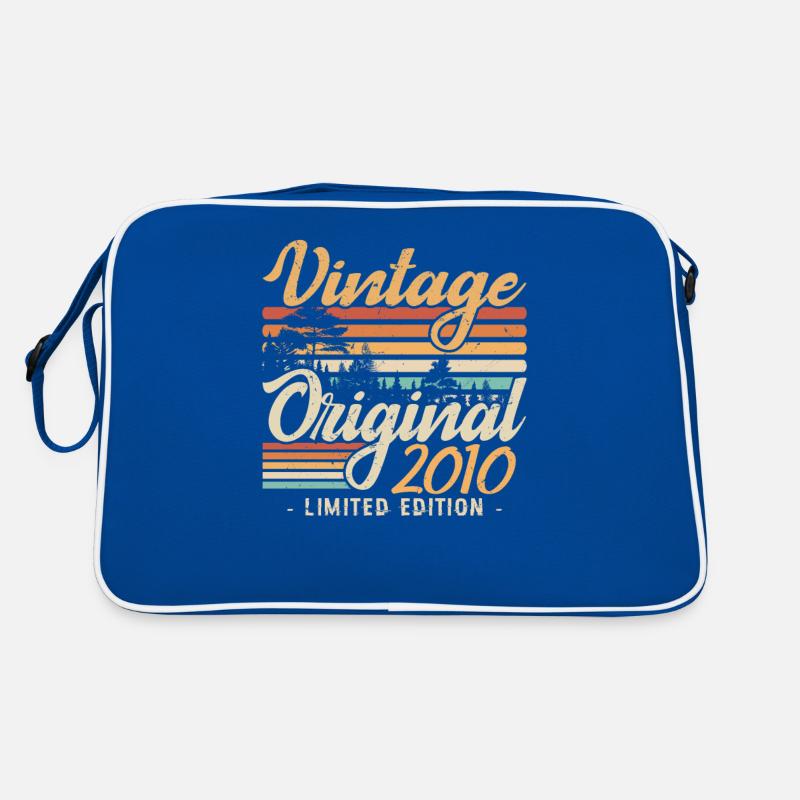 Vintage-Jubiläum Made in 2010 Retro 2010 Retro Tasche