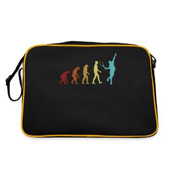 Raquette de tennis Evolution Tennis Player - Sac Retro - noir/or - Dos