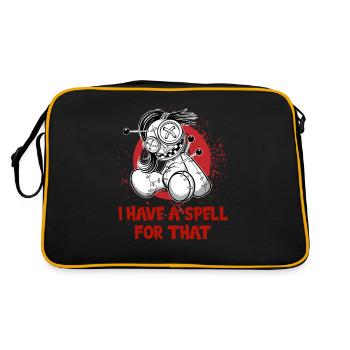 Magie Art Sombre Occulte Sorcière Designs - Sac Retro - noir/or - Dos