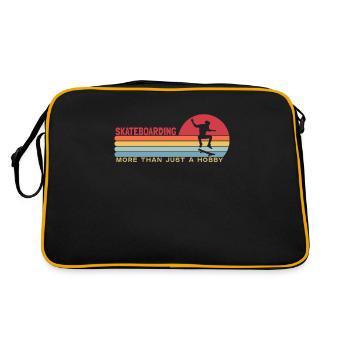 Le skateboard plus qu’un skater amateurgirl skater - Sac Retro - noir/or - Dos