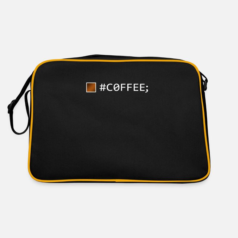 #COFFEE; Softwareentwickler Softwareingenieur Retro Tasche