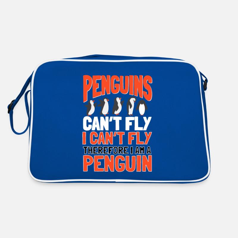 Penguins can't fly Seabird King Penguin Penguin Retro Bag