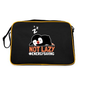 Pas paresseux d’économie d’énergie Seabird King Penguin - Sac Retro - noir/or - Dos